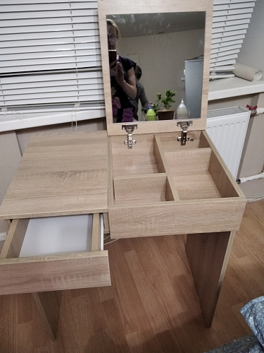 Туалетный столик Астерий белый фото покупателя 17